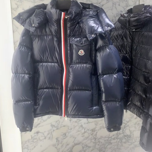 Cheap Moncler Down Feather Coat Long Sleeved For Men #1267818 Replica Wholesale [$160.00 USD] [ITEM#1267818] on Replica Moncler Down Feather Coat