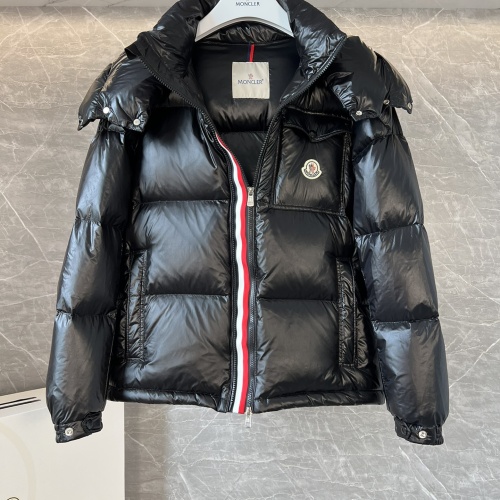 Cheap Moncler Down Feather Coat Long Sleeved For Men #1267819 Replica Wholesale [$160.00 USD] [ITEM#1267819] on Replica Moncler Down Feather Coat