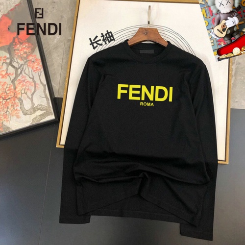 Cheap Fendi T-Shirts Long Sleeved For Unisex #1267826 Replica Wholesale [$34.00 USD] [ITEM#1267826] on Replica Fendi T-Shirts