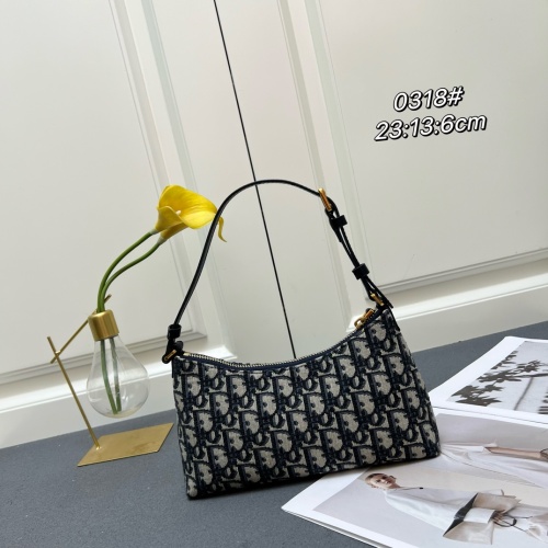 Cheap Christian Dior AAA Quality Shoulder Bags For Women #1267858 Replica Wholesale [$92.00 USD] [ITEM#1267858] on Replica Christian Dior AAA Quality Shoulder Bags