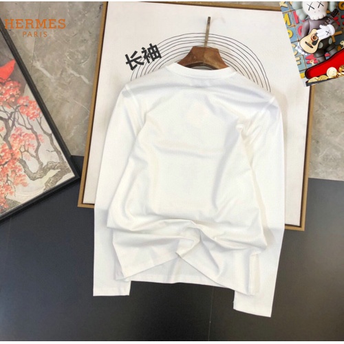 Cheap Hermes T-Shirts Long Sleeved For Unisex #1267867 Replica Wholesale [$34.00 USD] [ITEM#1267867] on Replica Hermes T-Shirts