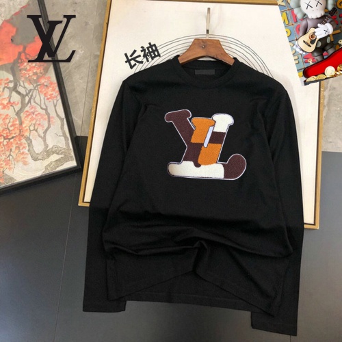 Cheap Louis Vuitton LV T-Shirts Long Sleeved For Unisex #1267878 Replica Wholesale [$34.00 USD] [ITEM#1267878] on Replica Louis Vuitton LV T-Shirts