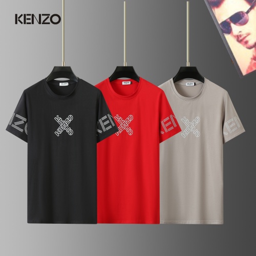 Cheap Kenzo T-Shirts Short Sleeved For Men #1267894 Replica Wholesale [$29.00 USD] [ITEM#1267894] on Replica Kenzo T-Shirts