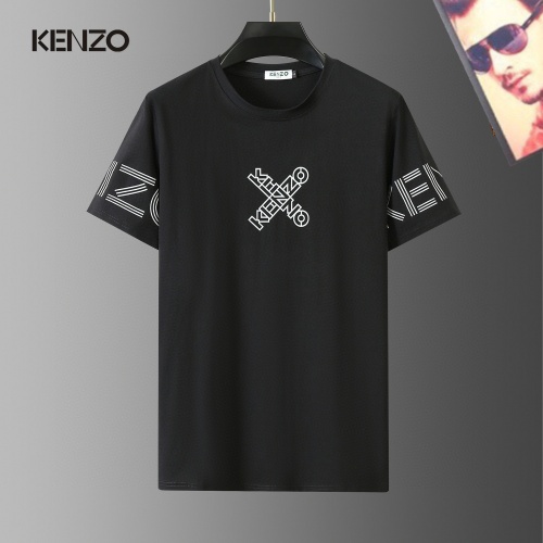 Cheap Kenzo T-Shirts Short Sleeved For Men #1267898 Replica Wholesale [$29.00 USD] [ITEM#1267898] on Replica Kenzo T-Shirts