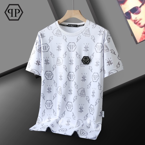 Cheap Philipp Plein PP T-Shirts Short Sleeved For Men #1267905 Replica Wholesale [$29.00 USD] [ITEM#1267905] on Replica Philipp Plein PP T-Shirts