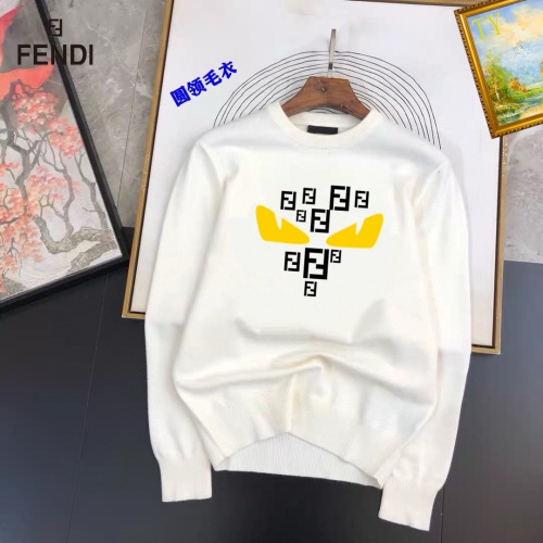 Cheap Fendi Sweaters Long Sleeved For Men #1267938 Replica Wholesale [$42.00 USD] [ITEM#1267938] on Replica Fendi Sweaters