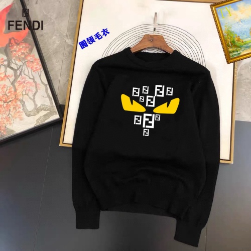 Cheap Fendi Sweaters Long Sleeved For Men #1267939 Replica Wholesale [$42.00 USD] [ITEM#1267939] on Replica Fendi Sweaters