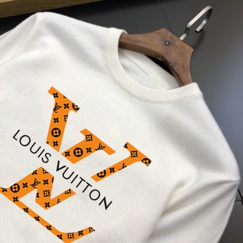 Cheap Louis Vuitton LV Sweaters Long Sleeved For Men #1267942 Replica Wholesale [$42.00 USD] [ITEM#1267942] on Replica Louis Vuitton LV Sweaters