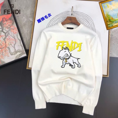 Cheap Fendi Sweaters Long Sleeved For Men #1267946 Replica Wholesale [$42.00 USD] [ITEM#1267946] on Replica Fendi Sweaters