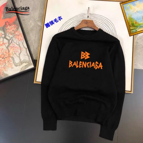 Cheap Balenciaga Sweaters Long Sleeved For Men #1267955 Replica Wholesale [$42.00 USD] [ITEM#1267955] on Replica Balenciaga Sweaters