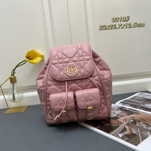 Cheap Christian Dior AAA Quality Backpacks For Women #1267963 Replica Wholesale [$102.00 USD] [ITEM#1267963] on Replica Christian Dior AAA Quality Backpacks