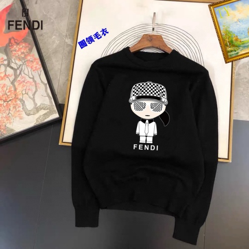 Cheap Fendi Sweaters Long Sleeved For Men #1267965 Replica Wholesale [$42.00 USD] [ITEM#1267965] on Replica Fendi Sweaters