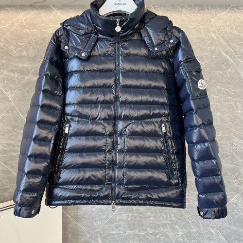 Cheap Moncler Down Feather Coat Long Sleeved For Men #1267969 Replica Wholesale [$140.00 USD] [ITEM#1267969] on Replica Moncler Down Feather Coat