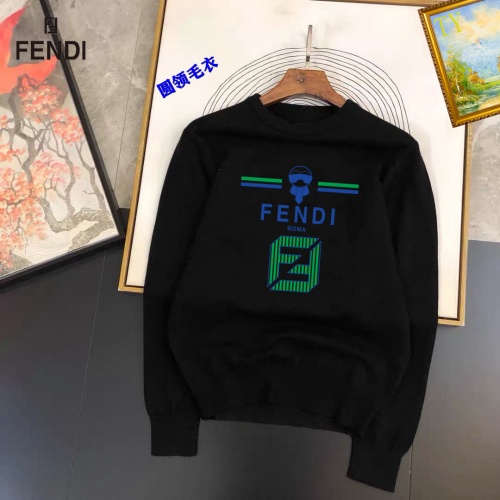 Cheap Fendi Sweaters Long Sleeved For Men #1267974 Replica Wholesale [$42.00 USD] [ITEM#1267974] on Replica Fendi Sweaters