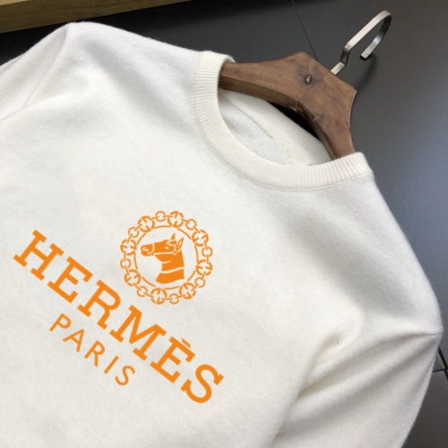 Cheap Hermes Sweaters Long Sleeved For Men #1267975 Replica Wholesale [$42.00 USD] [ITEM#1267975] on Replica Hermes Sweaters