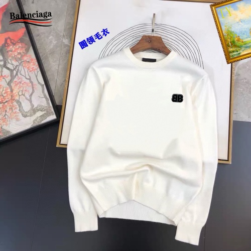 Cheap Balenciaga Sweaters Long Sleeved For Men #1267977 Replica Wholesale [$42.00 USD] [ITEM#1267977] on Replica Balenciaga Sweaters