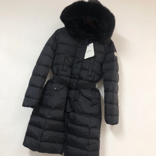 Cheap Moncler Down Feather Coat Long Sleeved For Women #1267980 Replica Wholesale [$235.00 USD] [ITEM#1267980] on Replica Moncler Down Feather Coat