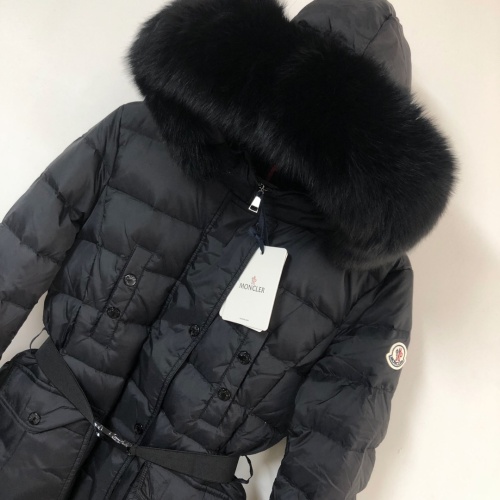 Cheap Moncler Down Feather Coat Long Sleeved For Women #1267980 Replica Wholesale [$235.00 USD] [ITEM#1267980] on Replica Moncler Down Feather Coat