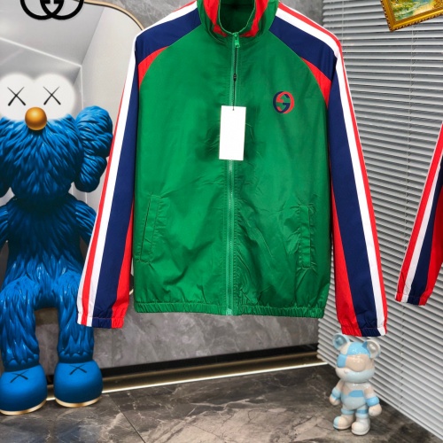 Cheap Gucci Jackets Long Sleeved For Men #1268018 Replica Wholesale [$60.00 USD] [ITEM#1268018] on Replica 