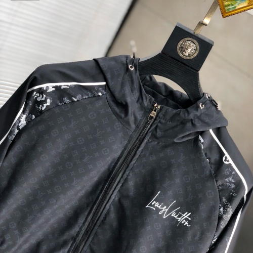 Cheap Louis Vuitton LV Jackets Long Sleeved For Men #1268028 Replica Wholesale [$60.00 USD] [ITEM#1268028] on Replica Louis Vuitton LV Jackets