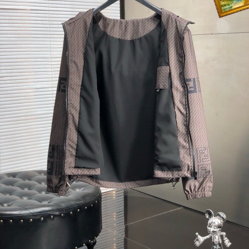 Cheap Fendi Jackets Long Sleeved For Men #1268035 Replica Wholesale [$60.00 USD] [ITEM#1268035] on Replica Fendi Jackets