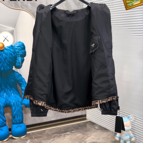 Cheap Fendi Jackets Long Sleeved For Men #1268039 Replica Wholesale [$60.00 USD] [ITEM#1268039] on Replica Fendi Jackets