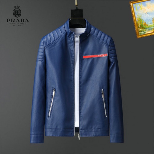 Cheap Prada Jackets Long Sleeved For Men #1268040 Replica Wholesale [$60.00 USD] [ITEM#1268040] on Replica Prada Jackets