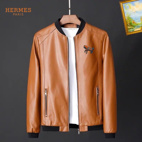 Cheap Hermes Jackets Long Sleeved For Men #1268053 Replica Wholesale [$60.00 USD] [ITEM#1268053] on Replica Hermes Jackets