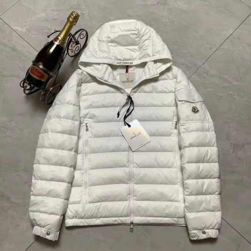 Cheap Moncler Down Feather Coat Long Sleeved For Men #1268054 Replica Wholesale [$155.00 USD] [ITEM#1268054] on Replica Moncler Down Feather Coat