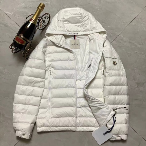 Cheap Moncler Down Feather Coat Long Sleeved For Men #1268054 Replica Wholesale [$155.00 USD] [ITEM#1268054] on Replica Moncler Down Feather Coat