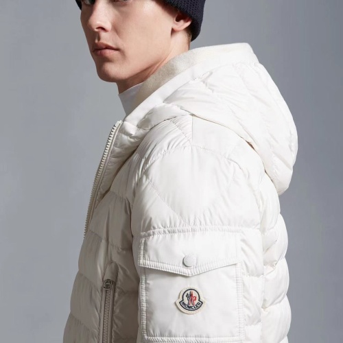 Cheap Moncler Down Feather Coat Long Sleeved For Men #1268054 Replica Wholesale [$155.00 USD] [ITEM#1268054] on Replica Moncler Down Feather Coat