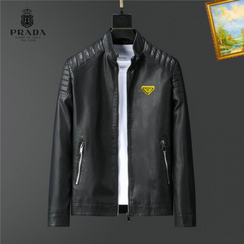 Prada Jackets Long Sleeved For Men #1268081