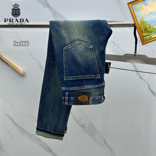 Cheap Prada Jeans For Men #1268116 Replica Wholesale [$48.00 USD] [ITEM#1268116] on Replica Prada Jeans