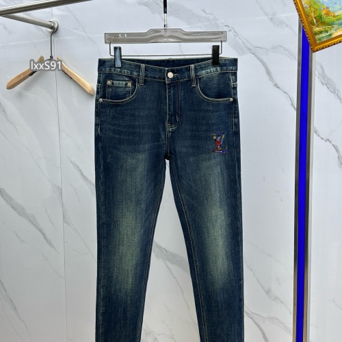 Cheap Louis Vuitton LV Jeans For Men #1268120 Replica Wholesale [$48.00 USD] [ITEM#1268120] on Replica Louis Vuitton LV Jeans