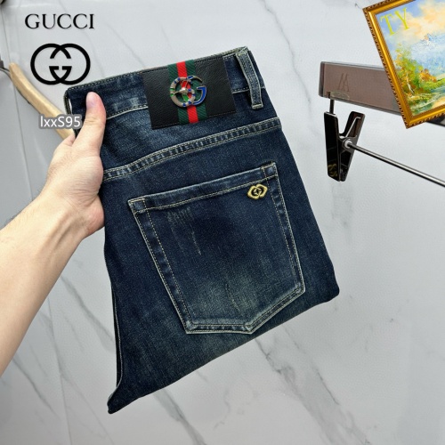 Cheap Gucci Jeans For Men #1268122 Replica Wholesale [$48.00 USD] [ITEM#1268122] on Replica 