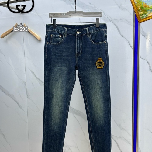 Cheap Gucci Jeans For Men #1268122 Replica Wholesale [$48.00 USD] [ITEM#1268122] on Replica 