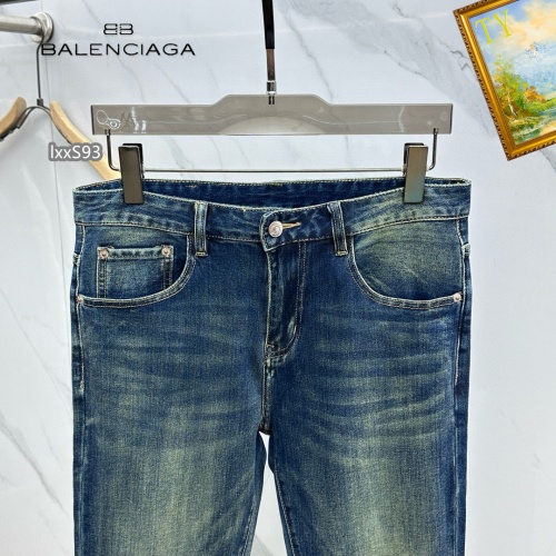 Cheap Balenciaga Jeans For Men #1268123 Replica Wholesale [$48.00 USD] [ITEM#1268123] on Replica Balenciaga Jeans