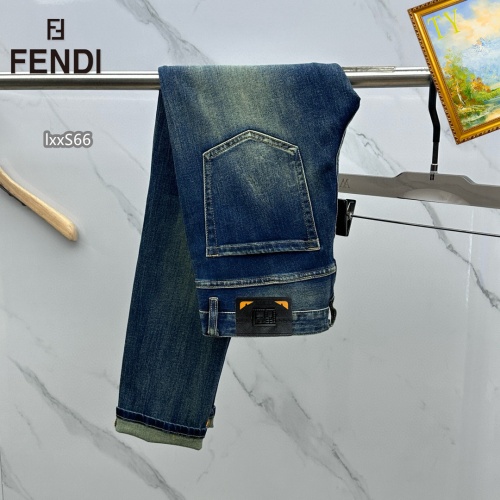 Cheap Fendi Jeans For Men #1268125 Replica Wholesale [$48.00 USD] [ITEM#1268125] on Replica Fendi Jeans