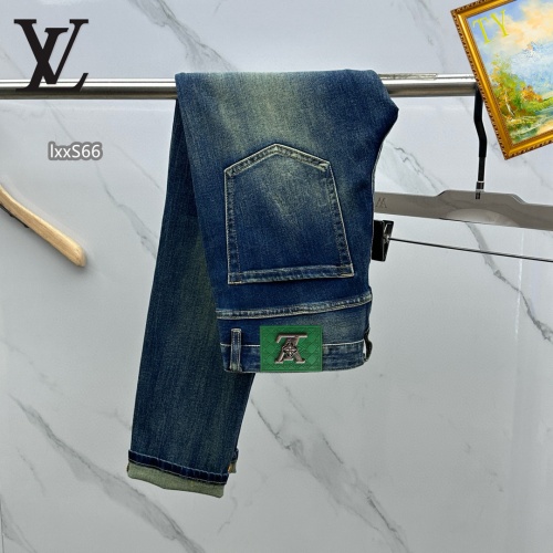 Cheap Louis Vuitton LV Jeans For Men #1268129 Replica Wholesale [$48.00 USD] [ITEM#1268129] on Replica Louis Vuitton LV Jeans