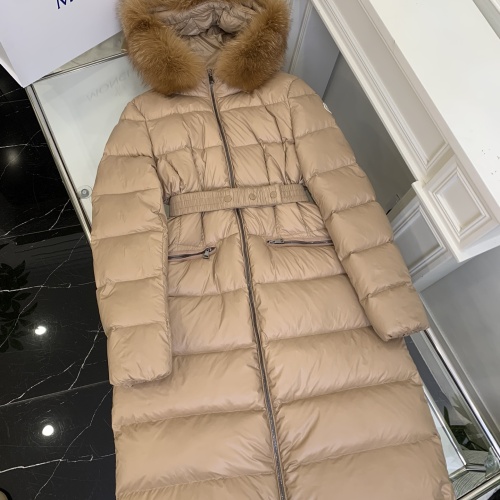 Cheap Moncler Down Feather Coat Long Sleeved For Women #1268135 Replica Wholesale [$202.00 USD] [ITEM#1268135] on Replica Moncler Down Feather Coat