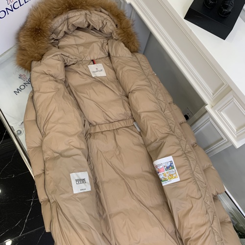 Cheap Moncler Down Feather Coat Long Sleeved For Women #1268135 Replica Wholesale [$202.00 USD] [ITEM#1268135] on Replica Moncler Down Feather Coat