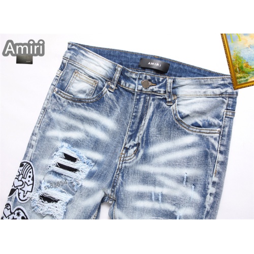 Cheap Amiri Jeans For Men #1268136 Replica Wholesale [$48.00 USD] [ITEM#1268136] on Replica Amiri Jeans