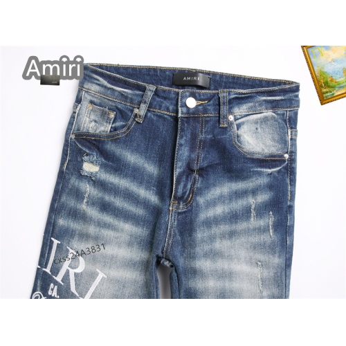 Cheap Amiri Jeans For Men #1268137 Replica Wholesale [$48.00 USD] [ITEM#1268137] on Replica Amiri Jeans