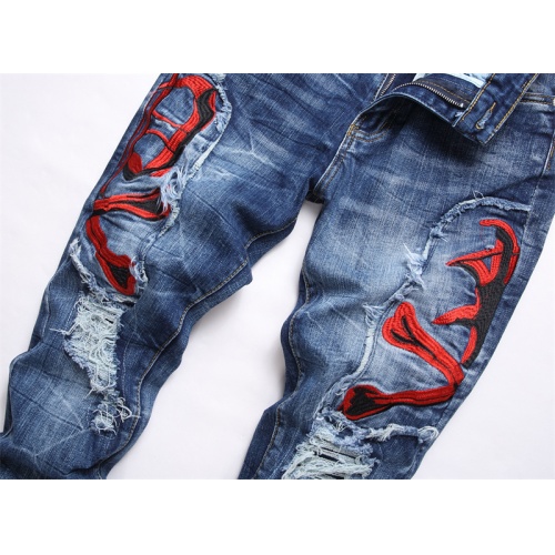 Cheap Philipp Plein PP Jeans For Men #1268147 Replica Wholesale [$48.00 USD] [ITEM#1268147] on Replica Philipp Plein PP Jeans