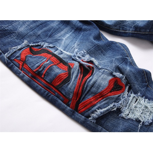 Cheap Philipp Plein PP Jeans For Men #1268147 Replica Wholesale [$48.00 USD] [ITEM#1268147] on Replica Philipp Plein PP Jeans