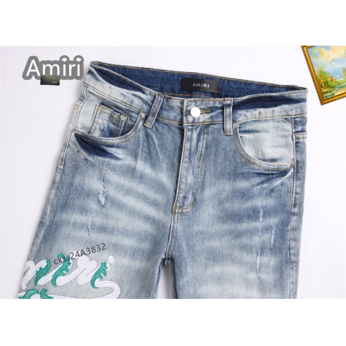 Cheap Amiri Jeans For Men #1268150 Replica Wholesale [$48.00 USD] [ITEM#1268150] on Replica Amiri Jeans