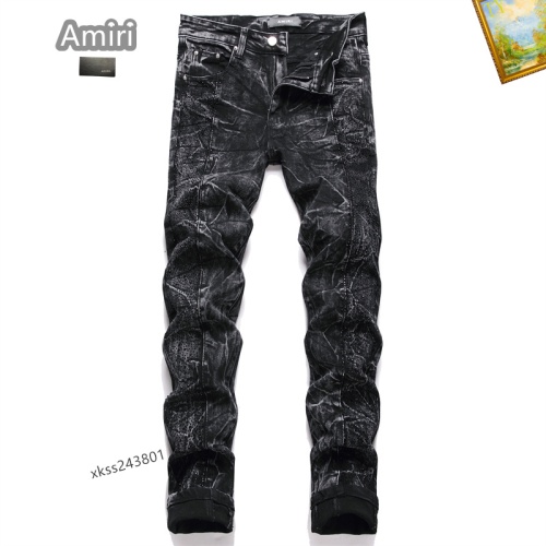 Cheap Amiri Jeans For Men #1268154 Replica Wholesale [$48.00 USD] [ITEM#1268154] on Replica Amiri Jeans