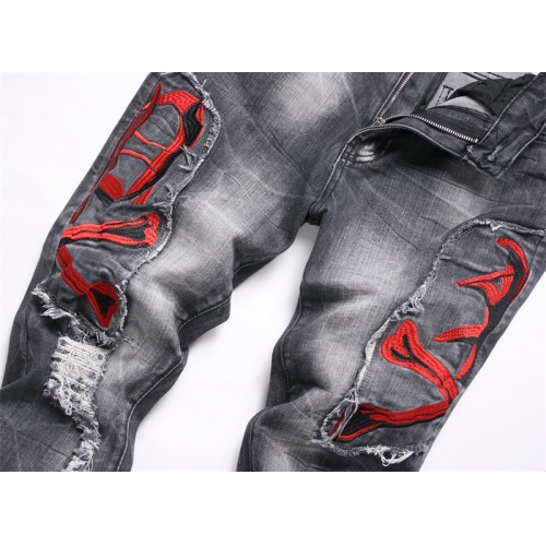 Cheap Philipp Plein PP Jeans For Men #1268157 Replica Wholesale [$48.00 USD] [ITEM#1268157] on Replica Philipp Plein PP Jeans