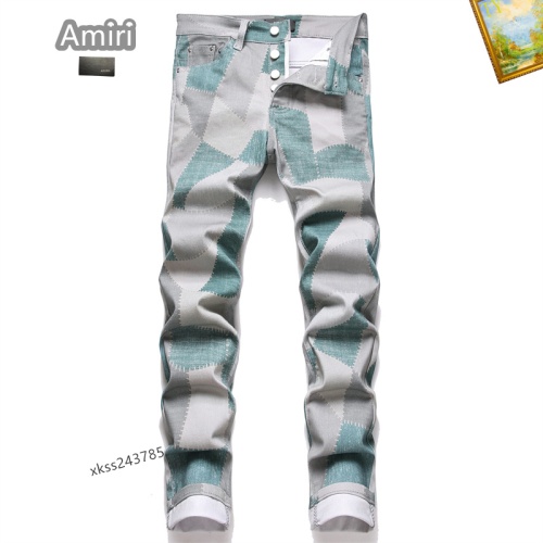 Cheap Amiri Jeans For Men #1268164 Replica Wholesale [$48.00 USD] [ITEM#1268164] on Replica Amiri Jeans