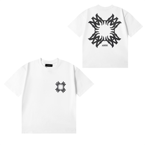 Cheap Amiri T-Shirts Short Sleeved For Unisex #1268165 Replica Wholesale [$29.00 USD] [ITEM#1268165] on Replica Amiri T-Shirts